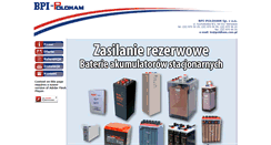 Desktop Screenshot of poldham.com.pl