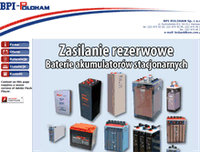 Tablet Screenshot of poldham.com.pl